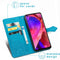 Mandala Bookcase voor de Oppo A74 (5G) / A54 (5G) - Turquoise