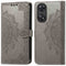Mandala Bookcase voor de Oppo Reno 8 T (4G) - Grijs