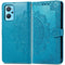 Mandala Bookcase voor de Realme 9i - Turquoise
