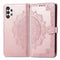 Mandala Bookcase voor de Samsung Galaxy A13 (4G) - Rosé Goud