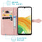 Mandala Bookcase voor de Samsung Galaxy A13 (4G) - Rosé Goud