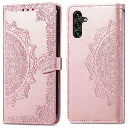 Mandala Bookcase voor de Samsung Galaxy A25 - Rose Gold