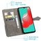 Mandala Bookcase voor de Samsung Galaxy A32 (5G) - Grijs