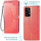 Mandala Bookcase voor de Samsung Galaxy A52(s) (5G/4G) - Rood