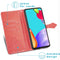 Mandala Bookcase voor de Samsung Galaxy A52(s) (5G/4G) - Rood