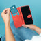 Mandala Bookcase voor de Samsung Galaxy A52(s) (5G/4G) - Rood