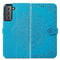 Mandala Bookcase voor de Samsung Galaxy S22 - Turquoise