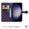 Mandala Bookcase voor de Samsung Galaxy S23 FE - Paars