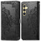 Mandala Bookcase voor de Samsung Galaxy S24 - Zwart