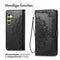 Mandala Bookcase voor de Samsung Galaxy S24 - Zwart