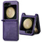 Mandala Bookcase voor de Samsung Galaxy Z Flip 5 - Paars