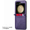 Mandala Bookcase voor de Samsung Galaxy Z Flip 5 - Paars