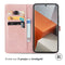 Mandala Bookcase voor de Xiaomi Redmi Note 13 Pro Plus (5G) - Rosé Goud