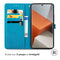 Mandala Bookcase voor de Xiaomi Redmi Note 13 Pro Plus (5G) - Turquoise