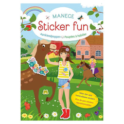 Manege Sticker Fun - Aankleedpoppen / Manege Sticker Fun - Poupées à habiller