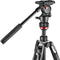 Manfrotto MVKBFRL-LIVE tripod Digitaal/filmcamera 3 poot/poten Zwart, Zilver
