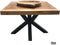Mango Coffee Table 60 4cm Solid Top & Spiderleg