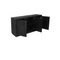 Mangoe Dressoir Brussel Black | 150 cm