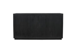 Mangoe Dressoir Brussel Black 3 deurs | 150 cm