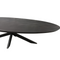 Mangoe Eettafel Brandy Black | 240 cm | Ovaal