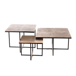 Mangoe Salontafel Joelle | Set van 3