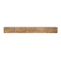 Mangoe Zwevend tv meubel Vision Naturel | 280 cm