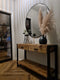 Mangohout Sidetable Britt- Dressoir - Console - Tafel - met 2 lades - 115 cm