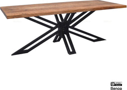 Mangohouten Salontafel Yana - Rechthoek - 120 cm