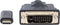 Manhattan 152457 USB-C-displaykabel USB-C / DVI Adapterkabel USB-C stekker, DVI-D 24+1-polige stekker 2.00 m Zwart