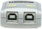 Manhattan 2 poorten USB 2.0-schakelaar Zwart