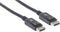 Manhattan 307093-CG DisplayPort-kabel DisplayPort Aansluitkabel DisplayPort-stekker, DisplayPort-stekker 3.00 m Zwart