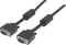 Manhattan 317733 VGA-kabel VGA Aansluitkabel VGA-stekker 15-polig, VGA-stekker 15-polig 3.00 m Zwart Schroefbaar, Met F