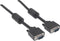 Manhattan 317733 VGA-kabel VGA Aansluitkabel VGA-stekker 15-polig, VGA-stekker 15-polig 3.00 m Zwart Schroefbaar, Met F
