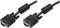 Manhattan 317733 VGA-kabel VGA Aansluitkabel VGA-stekker 15-polig, VGA-stekker 15-polig 3.00 m Zwart Schroefbaar, Met F