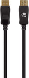 Manhattan 353595 DisplayPort-kabel DisplayPort Aansluitkabel DisplayPort-stekker, DisplayPort-stekker 1.00 m Zwart 8K U