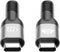 MANHATTAN 356374 - USB4 Type-C oplaadkabel - 1 meter - USB4 Gen3x2 - 8K @60Hz - zwart