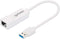 Manhattan Gigabit Ethernet Adapter Netwerkadapter 1 GBit/s USB 3.2 Gen 1 (USB 3.0)