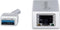 Manhattan Gigabit Ethernet Adapter Netwerkadapter 1 GBit/s USB 3.2 Gen 1 (USB 3.0)