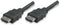 Manhattan HDMI kabels High Speed HDMI Cable w/ Ethernet Channel, 1x HDMI Male 19-pin - 1x HDMI Male 19-pin, Shielded, Black, 3m