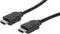 Manhattan HDMI kabels High Speed HDMI Cable w/ Ethernet Channel, 1x HDMI Male 19-pin - 1x HDMI Male 19-pin, Shielded, Black, 3m