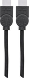 Manhattan HDMI kabels High Speed HDMI Cable w/ Ethernet Channel, 1x HDMI Male 19-pin - 1x HDMI Male 19-pin, Shielded, Black, 3m
