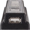 Manhattan USB 2.0-hub 10 poorten Zwart, Zilver