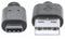 Manhattan - USB-C Male naar USB 2.0 A Male - 1 m