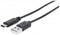 Manhattan - USB-C Male naar USB 2.0 A Male - 1 m