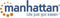 Manhattan USB-kabel USB 2.0 USB-A stekker, USB-B stekker 15.00 m Zwart Rond, Met LED 152389