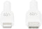 Manhattan USB-kabel USB-C stekker, Apple Lightning stekker 2.00 m Wit 394529