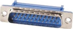 MANNELIJKE 25P SUB-D CONNECTOR VOOR PLATTE KABEL (CC054)