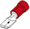 Mannelijke Connector 2.8Mm Rood