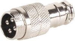MANNELIJKE CONNECTOR - 4 PENNEN (CUM4)