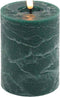 Mansion atmosphere - Groene led kaars rustic 10x7,5cm